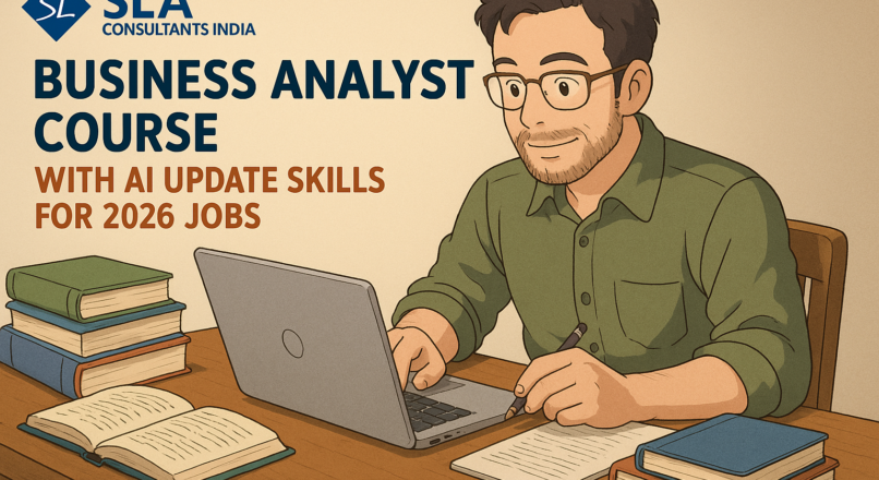 2026 Best Institute, Searching for Business Analytics in Noida as a Job Oriented Program | Live-Online training, Redesign Job with AI Skills, by SLA Consultants Noida,