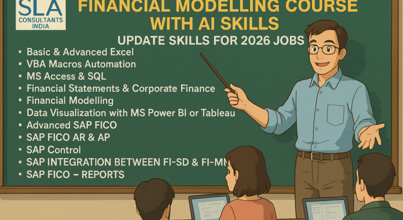 Best Credit Analyst and Financial Modelling Courses & Certificates, Update with AI Skills for 2026, by SLA Consultants Noida,