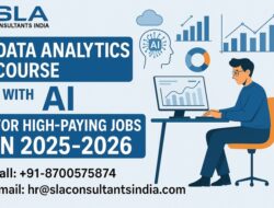 Data Analytics Course in Delhi with Free Python+Power BI by SLA Institute in Delhi, NCR, Banking Analyst Certification [100% Placement, Learn New Skill of ’26] get Accenture Data Science Professional Training,​