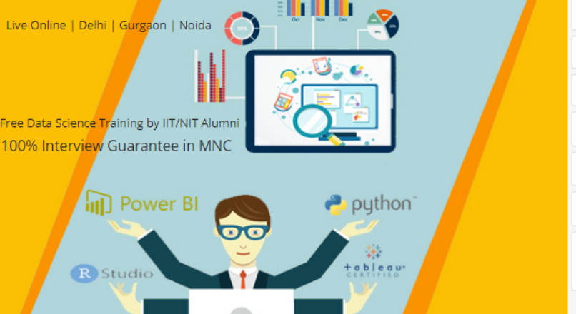 Top Data Analysis Training Centers in Delhi, 110010 – “Holi Offer 2026” Free Tableau and “Data Science Course”